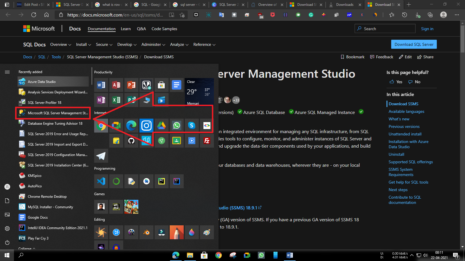 Install SQL Server 2019 on Windows step by step- SimiTech