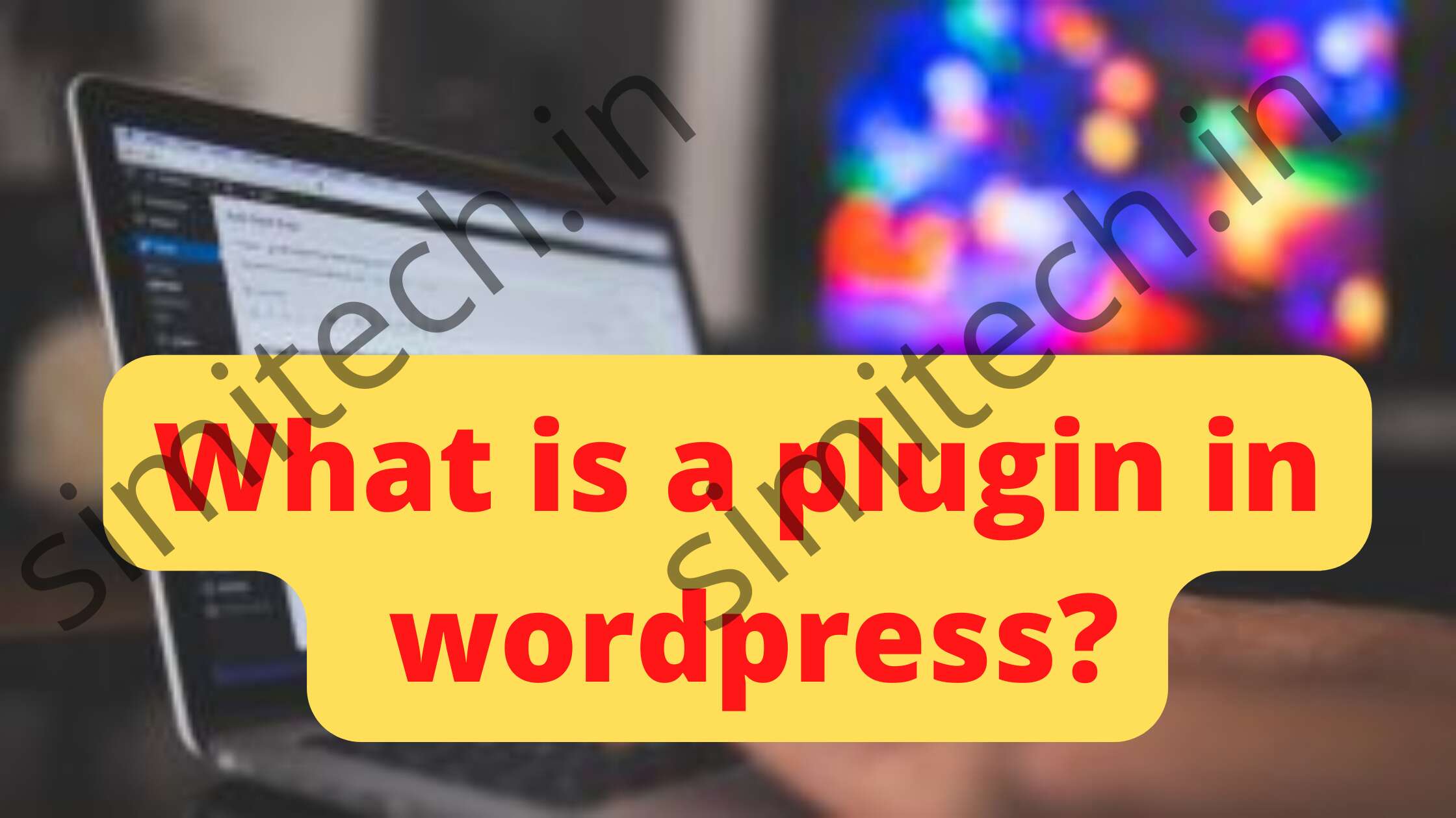 what is plugin in wordpress