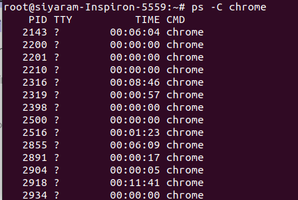 Search PID By Process Name