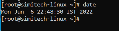 linux date command