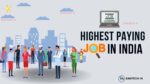 highest paying jobs in india